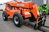 2013 SKYTRAK 6042 6000 LB DIESEL TELESCOPIC FORKLIFT TELEHANDLER PNEUMATIC 4WD ENCLOSED HEATED CAB 2675 HOURS STOCK # BF9497519-NLE - United Lift Equipment LLC