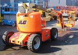 2021 JLG E450AJ ARTICULATING BOOM LIFT AERIAL LIFT WITH JIB ARM 45' REACH ELECTRIC 832 HOURS STOCK # BF9491739-NLE - United Lift LLC