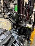 2016 CATERPILLAR 2C5000 5000 LB LP GAS FORKLIFT CUSHION 100/290" QUAD MAST SIDE SHIFTER 1221 HOURS STOCK # BF9114779-BUF - United Lift LLC