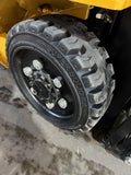 2021 CATERPILLAR/MITSUBISHI FGC20N 4000 LB LP GAS FORKLIFT CUSHION 83/187 3 STAGE MAST SIDE SHIFTING FORK POSITIONER ATTACHMENT LOW HOURS STOCK # BF998929-BUF - United Lift LLC