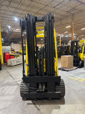 2020 HYSTER E120XN 12000 LBS 48V LITHIUM ION ELECTRIC 100/209" 3 STAGE MAST PLUMBED 4 WAYS TO CARRIAGE 1,367 HOURS STK# BF9217129-BUF - United Lift LLC