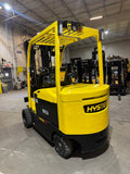 2020 HYSTER E120XN 12000 LBS 48V LITHIUM ION ELECTRIC 100/209" 3 STAGE MAST PLUMBED 4 WAYS TO CARRIAGE 1,367 HOURS STK# BF9217129-BUF - United Lift LLC