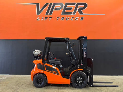 2026 VIPER FY35F 8000 LB LP GAS FORKLIFT PNEUMATIC TIRES 189" 3 STAGE MAST SIDE SHIFTER BRAND NEW STOCK # BF9362499-ILE - United Lift LLC