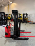 2016 RAYMOND RSS40 4000 LB ELECTRIC FORKLIFT WALKIE STACKER 72/150 3 STAGE MAST CUSHION 1261 HOURS STOCK # BF957749-BUF - United Lift LLC