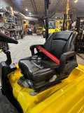 2022 YALE ERP040VTN36TQ090 4000 LB 90/259" QUAD MAST SIDE SHIFTING FORK POSITIONER 3 WHEEL 36V ELECTRIC FORKLIFT 848 HOURS STOCK # BF9116179-BUF - United Lift LLC