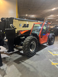 2016 JLG 1255 12000 LB DIESEL TELESCOPIC FORKLIFT TELEHANDLER SOLID AIR BOSS TIRES 4WD OUTRIGGERS CAB WITH HEAT & AC 1765 HOURS STOCK # BF9615139-BUF