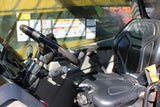 2018 CAT TL1255D 12000 LB DIESEL TELESCOPIC FORKLIFT TELEHANDLER PNEUMATIC 4WD OUUTRIGGERS ENCLOSED CAB WITH HEAT AND AC 3628 HOURS STOCK # BF91192319-NLE - United Lift Equipment LLC