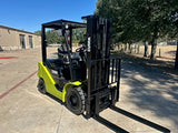 2021 CLARK S25D 5000 LB DIESEL FORKLIFT PNEUMATIC 85/189 3 STAGE MAST SIDE SHIFTER 4530 HOURS STOCK # BF9185129-TXB - United Lift LLC