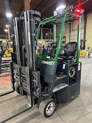 2019 COMBILIFT CB6000 6000 LB LP GAS FORKLIFT CUSHION 86/192" 3 STAGE MAST SIDE SHIFTING FORK POSITIONER 2961 HOURS STOCK # BF947945-NCB - United Lift LLC