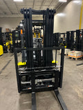 2025 DEWALT LIFT TRUCK DDFP-30 NON-COMPUTERIZED NISSAN K25 DUAL FUEL (can run on Gasoline or Propane) 6000 LB CAPACITY SOLID PNEUMATIC TIRES 83/185" LIFT HEIGHT 3 STAGE MAST SIDE SHIFTING FORK POSITIONER 2000hr/2YR WARRANTY STOCK # BF9238579-BUF - United Lift LLC