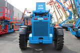2019 GENIE GTH1056 10000 LB DIESEL TELESCOPIC FORKLIFT TELEHANDLER PNEUMATIC 4WD OUTRIGGERS OPEN CAB 1835 HOURS STOCK # BF9799319-NLE - United Lift LLC