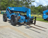 2018 GENIE GTH1056 10000 LB DIESEL TELESCOPIC FORKLIFT TELEHANDLER PNEUMATIC 4WD OUTRIGGERS OPEN CAB 2735 HOURS STOCK # BF9655219-WIBFL - United Lift LLC