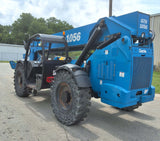 2018 GENIE GTH1056 10000 LB DIESEL TELESCOPIC FORKLIFT TELEHANDLER PNEUMATIC 4WD OUTRIGGERS OPEN CAB 2735 HOURS STOCK # BF9655219-WIBFL - United Lift LLC