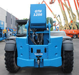 2024 GENIE GTH1256 12000 LB DIESEL TELESCOPIC FORKLIFT TELEHANDLER PNEUMATIC 4WD OUTRIGGERS ENCLOSED CAB WITH HEAT AND A/C 1240 HOURS STOCK # BF91390599-NLE - United Lift LLC
