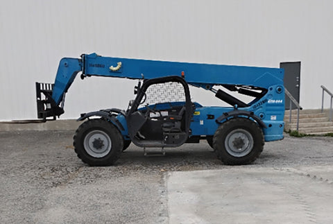2016 GENIE GTH844 8000 LB DIESEL TELESCOPIC FORKLIFT TELEHANDLER PNEUMATIC 4WD OPEN CAB 2279 HOURS STOCK # BF9408169-WIBTX - United Lift LLC