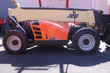 2016 JLG 1255 12000 LB DIESEL TELESCOPIC FORKLIFT TELEHANDLER PNEUMATIC 4WD WITH OUTRIGGERS AND OPEN CAB 2479 HOURS STOCK # BF9745139-NLE