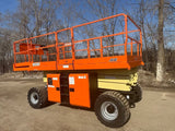 2018 JLG 330LRT SCISSOR LIFT 33' REACH DIESEL ROUGH TERRAIN 4WD 994 HOURS STOCK # BF9285149-RIL2 - United Lift LLC