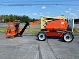 2016 JLG 340AJ ARTICULATING BOOM LIFT AERIAL LIFT WITH JIB ARM 34' REACH KUBOTA DIESEL 4WD 1739 HOURS STOCK # BF9275159-PAB - United Lift LLC