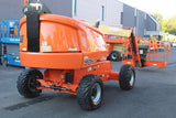 2022 JLG 460SJ TELESCOPIC STRAIGHT BOOM LIFT AERIAL LIFT WITH JIB ARM 46' REACH DIESEL 4WD 2621 HOURS STOCK # BF9545279-NLE
