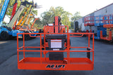 2022 JLG 460SJ TELESCOPIC STRAIGHT BOOM LIFT AERIAL LIFT WITH JIB ARM 46' REACH DIESEL 4WD 2621 HOURS STOCK # BF9545279-NLE