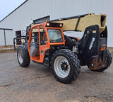 2016 JLG 642 6000 LB DIESEL TELESCOPIC FORKLIFT TELEHANDLER PNEUMATIC 4WD OPEN CAB 4473 HOURS STOCK # BF9407319-WIBTX - United Lift LLC