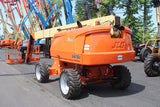 2018 JLG 660SJ TELESCOPIC STRAIGHT BOOM LIFT AERIAL LIFT WITH JIB ARM 66' REACH DIESEL 4WD 2260 HOURS STOCK # BF9649129-NLE