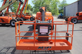 2018 JLG 660SJ TELESCOPIC STRAIGHT BOOM LIFT AERIAL LIFT WITH JIB ARM 66' REACH DIESEL 4WD 2260 HOURS STOCK # BF9649129-NLE