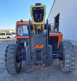 2018 JLG 943 9000 LB DIESEL TELESCOPIC FORKLIFT TELEHANDLER PNEUMATIC 4WD OPEN CAB 2756 HOURS STOCK # BF9559619-WIBTX - United Lift LLC