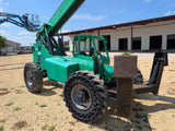 2017 SKYTRAK 10042 10000 LB DIESEL TELESCOPIC FORKLIFT TELEHANDLER 4WD OPEN CAB 4958 HOURS STOCK # BF9407289-WIBTX - United Lift LLC