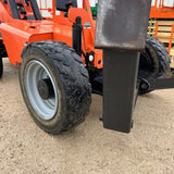 2016 JLG SKYTRAK 10054 10000 LB DIESEL TELESCOPIC FORKLIFT TELEHANDLER PNEUMATIC 4WD OPEN CAB OUTRIGGERS 2951 HOURS STOCK # BF9576479-WIB - United Lift LLC