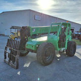 2017 SKYTRAK 6036 6000 LB DIESEL TELESCOPIC FORKLIFT TELEHANDLER PNEUMATIC 4WD OPEN CAB 2869 HOURS STOCK # BF9357149-WIFL - United Lift LLC