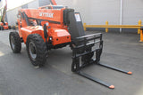 2015 SKYTRAK 6042 6000 LB DIESEL TELESCOPIC FORKLIFT TELEHANDLER PNEUMATIC 4WD ENCLOSED HEATED CAB 2558 HOURS STOCK # BF9398719-NLE - United Lift LLC