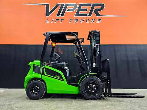 2026 VIPER FB30 6000 LB 80 VOLT LITHIUM-ION ELECTRIC FORKLIFT PNEUMATIC 88/189" 3 STAGE MAST SIDE SHIFTER STOCK # BF9379159-ILE - United Lift LLC