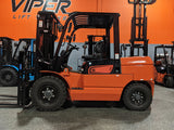 2025 VIPER FD50S 11000 LB DIESEL FORKLIFT DUAL DRIVE PNEUMATIC 91/189" 3 STAGE MAST SIDE SHIFTING FORK POSITIONER STOCK # BF9482799-BUF - United Lift LLC