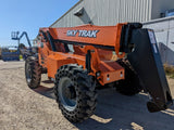 2013 SKYTRAK 6042 6000 LB DIESEL TELESCOPIC FORKLIFT TELEHANDLER PNEUMATIC 4WD AUXILIARY HYDRAULICS 2208 HOURS STOCK # BF9595549-WIB - United Lift Equipment LLC