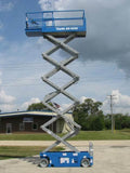 2011 GENIE GS3232 SCISSOR LIFT 32' REACH ELECTRIC SMOOTH CUSHION TIRES 278 HOURS  STOCK # BF993549-WIB - United Lift Used & New Forklift Telehandler Scissor Lift Boomlift