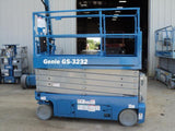 2013 GENIE GS3232 SCISSOR LIFT 32' REACH ELECTRIC SMOOTH CUSHION TIRES 264 HOURS STOCK # BF9106559-WIB - United Lift Used & New Forklift Telehandler Scissor Lift Boomlift