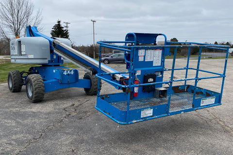 2014 GENIE S40 TELESCOPIC STRAIGHT BOOM LIFT AERIAL LIFT 40' REACH DIESEL 4WD 1998 HOURS STOCK # BF9295519-WIB - United Lift Equipment LLC