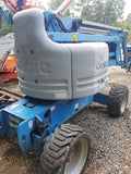 2012 GENIE Z60/34 ARTICULATING BOOM LIFT AERIAL LIFT WITH JIB ARM 60' REACH DIESEL 2873 HOURS STOCK # BF9403239-HRNC - United Lift Equipment LLC