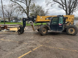 2014 CAT TL1255C 12000 LB DIESEL TELESCOPIC FORKLIFT TELEHANDLER PNEUMATIC 4WD ENCLOSED CAB 4800 HOURS STOCK # BF9891139-PHECO - United Lift Equipment LLC
