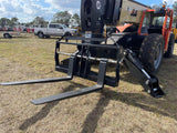 2022 JLG 1255 12000 LB DIESEL TELESCOPIC FORKLIFT TELEHANDLER PNEUMATIC OUTRIGGERS 4WD BRAND NEW STOCK # BF91499179-ALFL - United Lift Equipment LLC