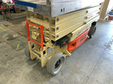 2012 JLG 2630ES SCISSOR LIFT 26' REACH ELECTRIC CUSHION TIRES 428 HOURS STOCK # BF989329-BAYTX - United Lift Used & New Forklift Telehandler Scissor Lift Boomlift