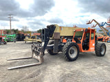 2015 JLG G12-55A 12000 LB DIESEL TELESCOPIC FORKLIFT TELEHANDLER PNEUMATIC 4WD OPEN CAB OUTRIGGERS 2722 HOURS STOCK # BF9812579-EBCA - United Lift Equipment LLC