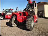 2014 MANITOU MHT1490 20000 LB DIESEL PNEUMATIC TELEHANDLER CAB WITH HEAT AND AC 46' REACH OUTRIGGERS 636 HOURS STOCK # BF91471179-JBVA - United Lift Equipment LLC
