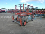 2011 SKYJACK SJ6826RT SCISSOR LIFT 26' REACH DIESEL PNEUMATIC TIRES OUTRIGGERS 1877 HOURS STOCK # BF9118519-WIB - United Lift Used & New Forklift Telehandler Scissor Lift Boomlift