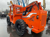 2014 SKYTRAK 6036 6000 LB DIESEL TELESCOPIC FORKLIFT TELEHANDLER PNEUMATIC 4WD OPEN CAB 2553 HOURS STOCK # BF9585179-NLPA - United Lift Equipment LLC